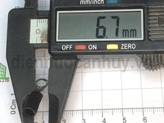 Cốt tròn RV2-4 dây điện  1.5-2.5mm Đen