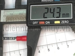 Cốt dẹt DBV1.25-14 dây điện 1.5mm Đỏ