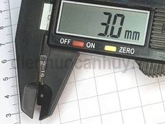 Cốt dẹt DBV2-14 dây điện 2.5mm Đen