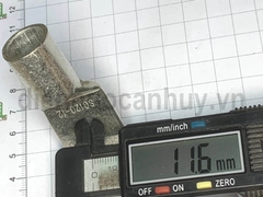Cốt đồng ngắn mạ trắng SC120-12mm
