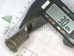 Cốt đồng ngắn mạ trắng SC120-12mm