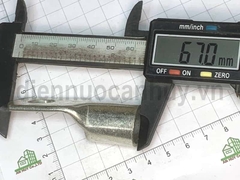 Cốt đồng ngắn mạ trắng SC150-12mm