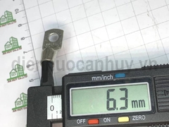 Cốt đồng ngắn mạ trắng SC16-6 (tiết diện dây 16mm2, lỗ 6mm)