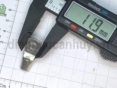 Cốt đồng ngắn mạ trắng SC16-6 (tiết diện dây 16mm2, lỗ 6mm)