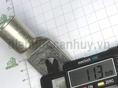 Cốt đồng ngắn mạ trắng SC185-12mm