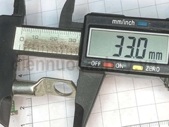 Cốt đồng ngắn mạ trắng SC25-10mm
