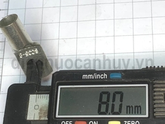 Cốt đồng ngắn mạ trắng SC35-8mm