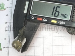 Cốt đồng ngắn mạ trắng SC35-8mm