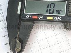 Cốt đồng ngắn mạ trắng SC4-4mm