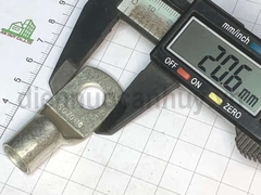 Cốt đồng ngắn mạ trắng SC70-10mm