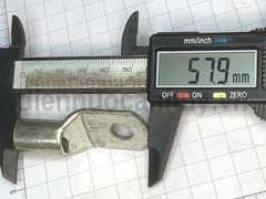 Cốt đồng ngắn mạ trắng SC95-10mm