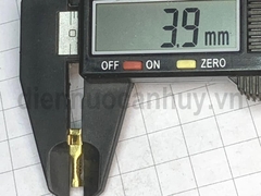 Cốt ghim đầu giắc cái vàng 4.0mm nhỡ Không bọc nhựa