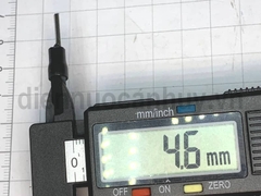 Cốt kim đặc 2.5mm PTV2-13 đen