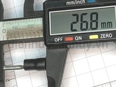 Cốt kim đặc  PTV5.5-13 dây điện 6.0mm Đen