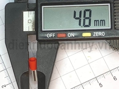 Cốt kim rỗng dây điện 2.5mm E2508 Đỏ