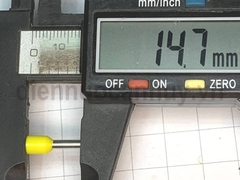 Cốt kim rỗng dây điện 2.5mm E2508 Vàng