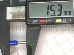 Cốt kim rỗng dây điện 2.5mm E2508 Xanh dương