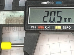 Cốt kim rỗng dây điện 6.0mm VE6012 Vàng