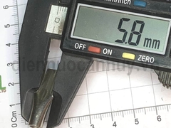 Cốt mỏ vịt đầu dẹt đồng mạ dây 10mm