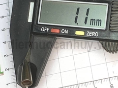 Cốt mỏ vịt đầu dẹt đồng mạ dây 10mm