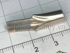 Cốt mỏ vịt đầu dẹt đồng mạ dây 10mm