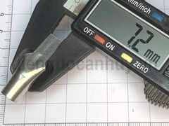 Cốt mỏ vịt đầu dẹt đồng mạ dây 25mm