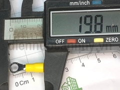 Cốt tròn RV1.25-4 dây điện  0.5-1.5mm Vàng
