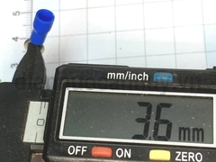 Cốt tròn RV1-4 dây điện 0.5-1.5mm Xanh dương