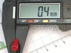 Cốt tròn RV2-4 dây điện 1.5-2.5mm Đỏ