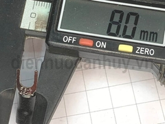 Cốt Y SV5.5-5 dây điện 4.0-6.0mm Đen