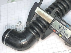 Cổ xả nước máy giặt LG cao su
