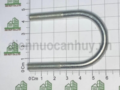 Cùm u sắt mạ U bolt M6x34