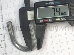 Cùm u bôn sắt mạ U bolt M8x27