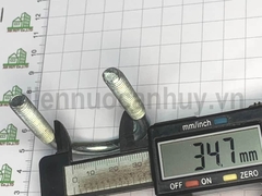 Cùm u sắt mạ U bolt M8x34