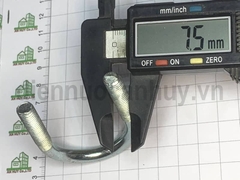 Cùm u sắt mạ U bolt M8x34
