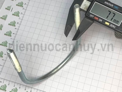 Cùm u sắt mạ U bolt M8x90