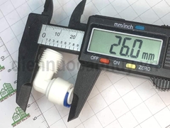 Cút nhựa nối nhanh ren 13 ống 6