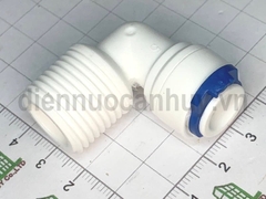 Cút nhựa nối nhanh ren 21 ống 10