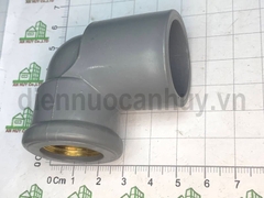 Cút nhựa PVC ren trong đồng ống 27-12 inch