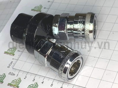 Cút nối hơi 2 ngả Berrylion. Giải pháp đấu nối nhanh chống rò rỉ và tăng hiệu suất cho máy nén khí