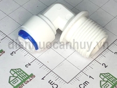 Cút nối nhanh cho bơm máy lọc nước RO ren 17 ống 6