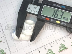 Cút nối nhanh cho bơm máy lọc nước RO ren 17 ống 6