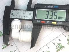Cút nối nhanh cho bơm máy lọc nước RO ren 17 ống 6
