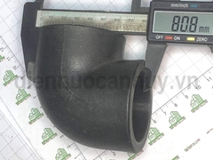 Cút 50 đen PPR UV Vesbo