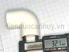 Cút điện góc chữ L Sino không nắp D32