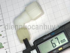 Cút nhựa máy lọc nước ren 17 - 10 (ống 10 - 6)
