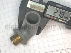 Cút nhựa PVC ren ngoài đồng ống 21-1/2 inch
