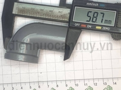 Cút nhựa PVC ren trong đồng ống 21-1/2 inch