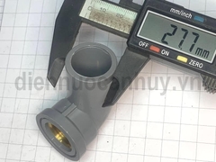 Cút nhựa PVC ren trong đồng ống 21-1/2 inch