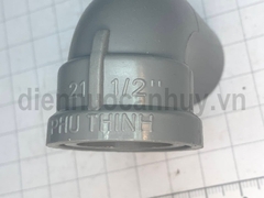 Cút nhựa PVC ren trong đồng ống 21-1/2 inch